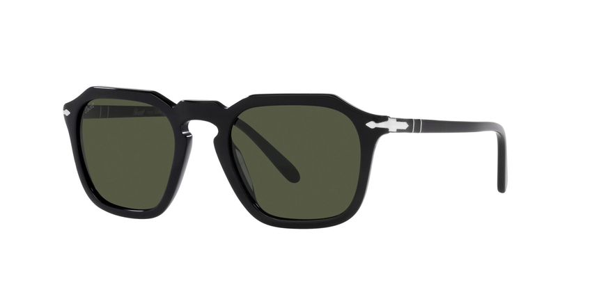 PERSOL-3292S/S 95/31 BLACK(GREEN 50*21, Negro, hi-res image number 0