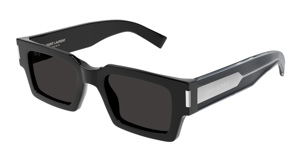 SAINT-LAURENT-SL572/S 001 BLACK 50*22, Negro, hi-res 0