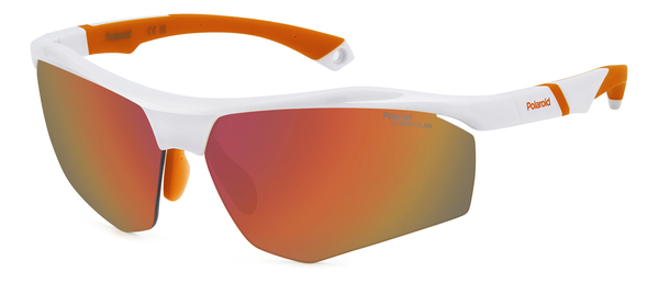 POLAROID-7055/S VK6*BG WHITE(RED MULTILAYER POLARIZED HIGHTCONTRAST 68*10, Blanco, hi-res 0