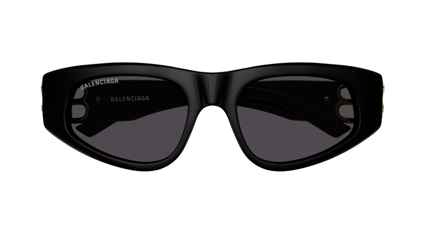BALENCIAGA-BB0095/S 001 BLACK/ GLOD (GREY 53*19, Negro, hi-res image number 1