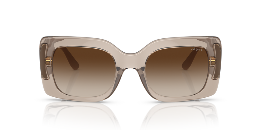 VOGUE-5481/S 299013 TRANSPARENT CARAMEL(GRADIENT BROWN 52*21, Caramelo transparente, hi-res image number 1