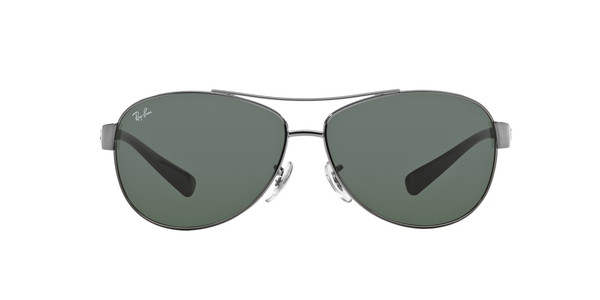 RB-3386 004/71*3N GUN MTL/NEGRO (VERDE) 63*13, Negro, hi-res 1