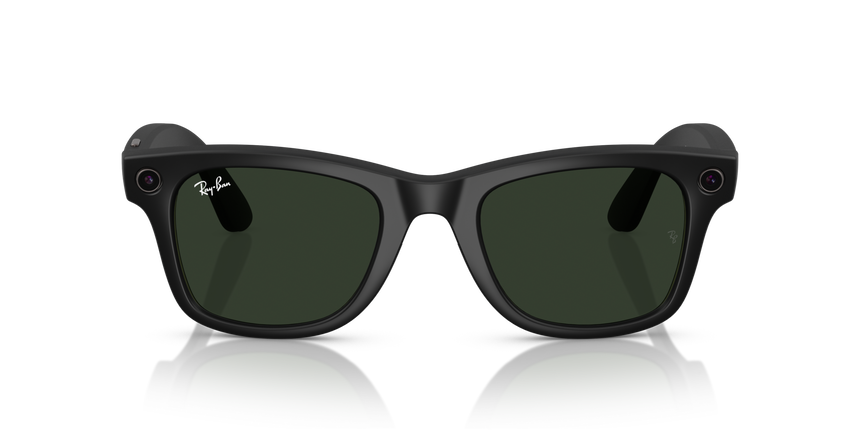 RB-META-4006 601S1M MATTE BLACK(TRANSITIONS GRAPHITE GREEN 50*22, Negro mate, hi-res image number 4