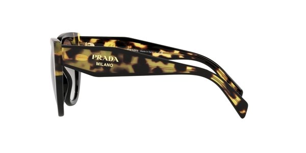 PRADA-14WS/S 3890A7 BLACK/MEDIUM TORTOISE(GREY GRADIENT 52*20, Negro | Havana, hi-res 2