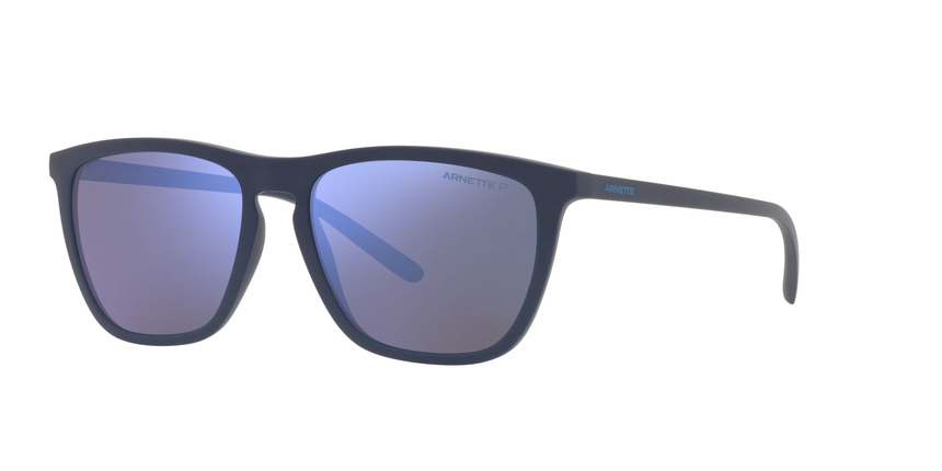 ARNETTE-4301 275922 MATTE NAVY BLUE(DARK GREY MIRROR WATER POLA 55*16, Azul, hi-res image number 0
