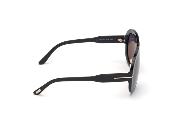 TOMFORD-0836/S 01A shiny black  (smoke 61*10, Negro, hi-res 4