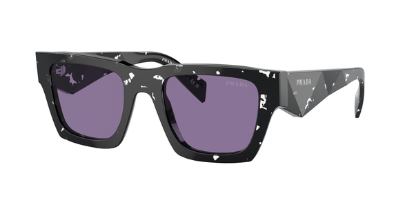 PRADA-A06S/S 15O50B TORTOISE BLACK CRYSTAL(VIOLET MIRROR INTERNAL SILVER 50*21, Negro | Transparente, hi-res 0