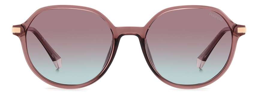 POLAROID-4149/G/S/X/S 789*JR LILAC(BURGUNDY SHADED POLARIZED 55*18, Lila, hi-res image number 1