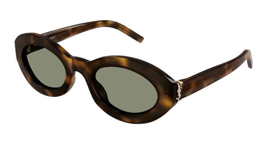 SAINT-LAURENT-SLM136/S 002 HAVANA (GREEN) 52*22, Havana, hi-res image number 0