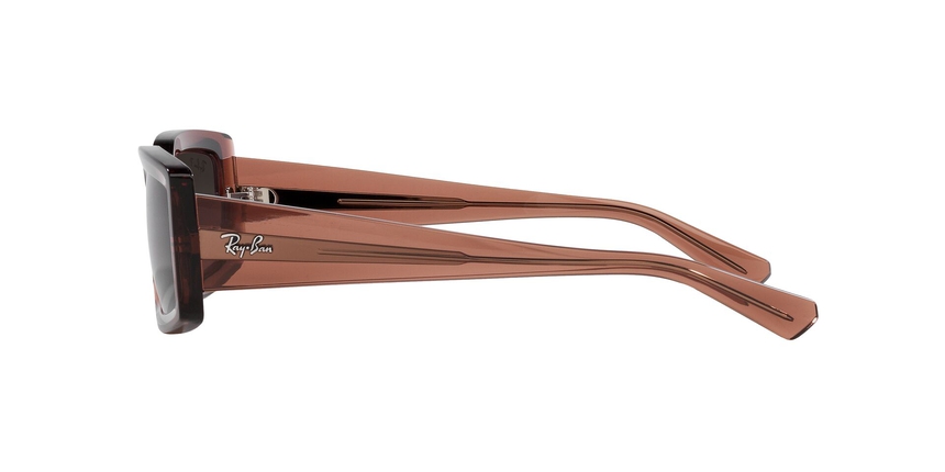 RB-4395 6678T3 TRANSPARENT BROWN(GREY GRADIENT POLAR 54*21, Marrón, hi-res image number 2