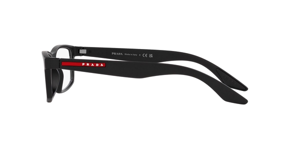 prada-sport-04pv/g dg01o1 black rubber 56*17