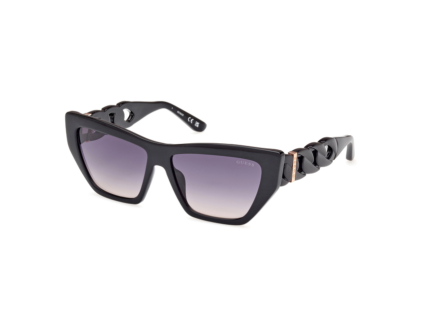 GUESS-00111/S 01B shiny black 56*14, Negro, hi-res image number 0