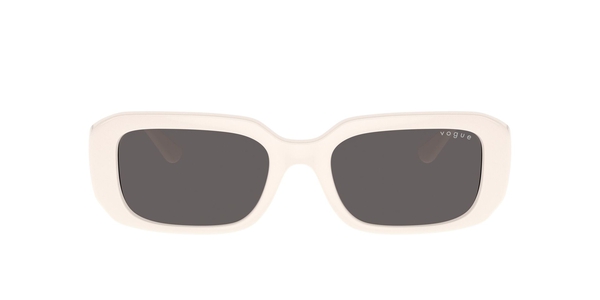 VOGUE-5565/S 312487 FULL IVORY/BLACK SMOKE 53*19, Marfil, hi-res 1