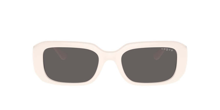 VOGUE-5565/S 312487 FULL IVORY/BLACK SMOKE 53*19, Marfil, hi-res image number 1