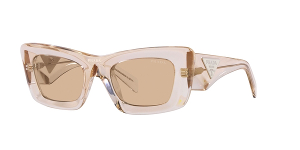 PRADA-13ZS/S 19M412 CRYSTAL BEIGE LIGH BROWN 50*21, Beige transparente, hi-res 0