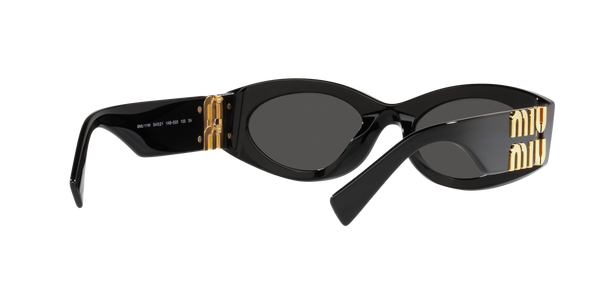 MIUMIU-11W/S 1AB5S0 NEGRA/NEGRA ORO 54*21, Negro, hi-res 6