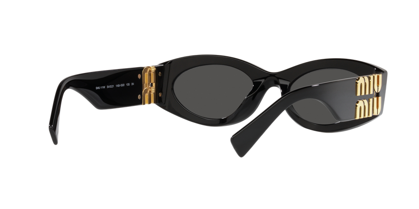 MIUMIU-11W/S 1AB5S0 NEGRA/NEGRA ORO 54*21, Negro, hi-res image number 6