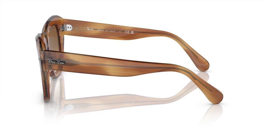 RB-2186 140351 STRIPED BROWN(CLEAR GRADIENT BROWN 52*20, Marrón a rayas, hi-res image number 2