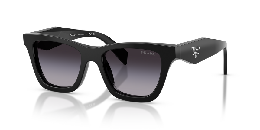 PRADA- C07S/S 16K90A BLACK(GREY GRADIENT 51*18, , hi-res image number 0