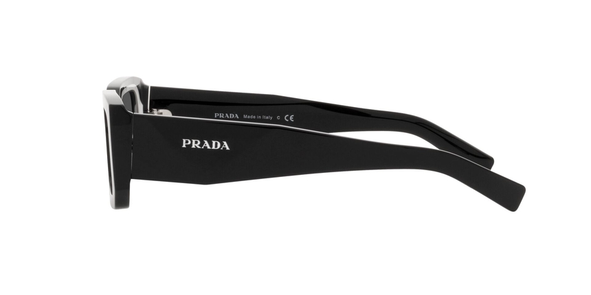 PRADA-06Y/S 09Q5S0 BLACK/WHITE/DARK GREY 53*21, Negro, hi-res image number 2