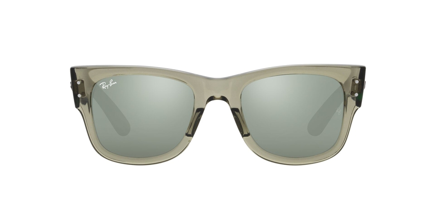 RB-0840S 66355C TRANSPARENT GREEN(GREY MIRROR 51*21, Verde transparente, hi-res image number 1