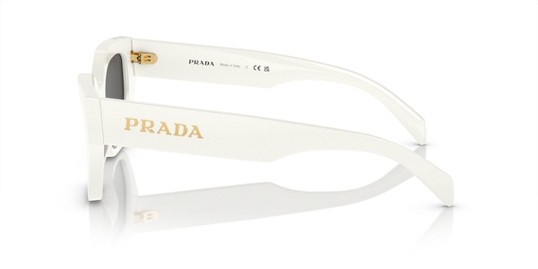PRADA-A09S/S 1425S0 TALC(DARK GREY 53*18, Blanco, hi-res 2