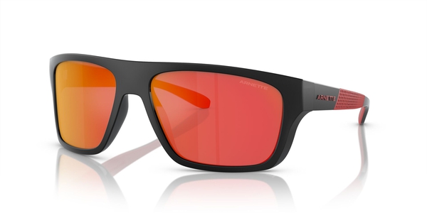 ARNETTE-4330 27536Q BLACK(DARK GREY MIRROR RED/YELLOW 63*17, Negro, hi-res 0