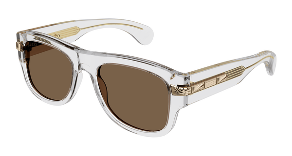 GUCCI-GG1517S/S 004 CRYSTAL (BROWN) 54*19, Transparente, hi-res 0