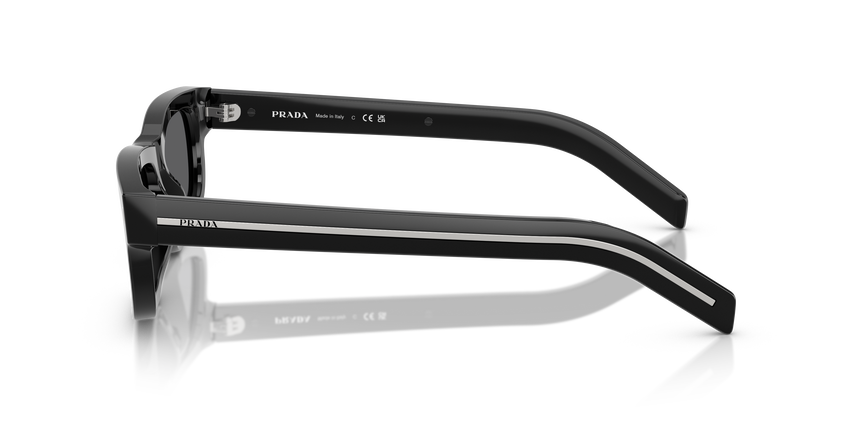 PRADA- B11S/S 16K731 BLACK(DARK GREY 57*17, Negro, hi-res image number 2