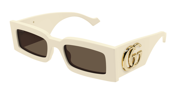 GUCCI-1425S/S 004 IVORY(BROWN 53*21, Beige, hi-res 0