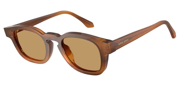 ARMANI-8254U/S 616373 BRUSHED STRIPED HONEY(BROWN 48*22, , hi-res 0