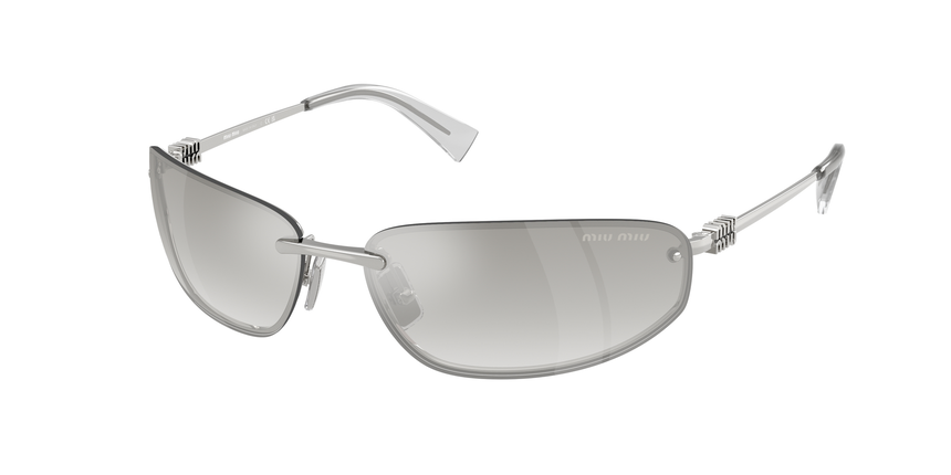 MIUMIU-A50S/S 1BC-8H1 PLATA(MARRON) 69*15, Plata, hi-res image number 0