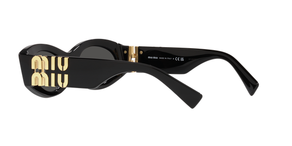 MIUMIU-11W/S 1AB5S0 NEGRA/NEGRA ORO 54*21, Negro, hi-res 3