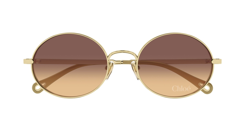 CHLOE-0326S/S 004 GOLD-GOLD (BROWN 55*20, , hi-res image number 2