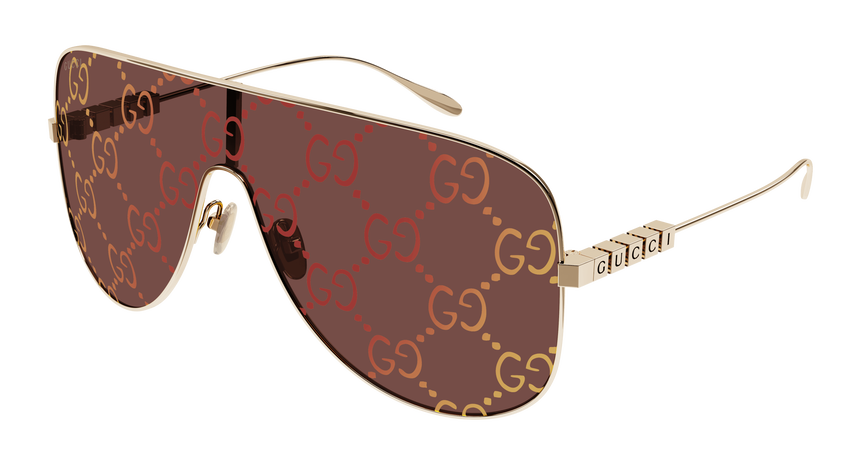 GUCCI-1436S/S 003 GOLD(RED LOGO GUCCI 99*1, , hi-res image number 0