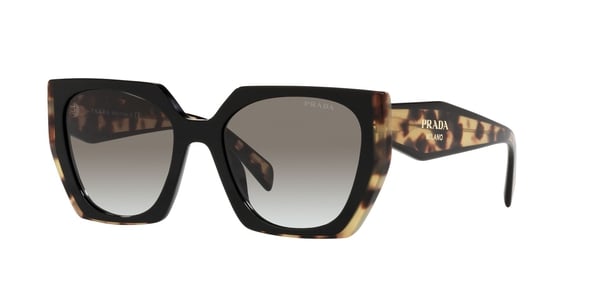 PRADA-15WS/S 3890A7 BLACK/MEDIUM TORTOISE(GREY GRADIENT 54*19, Negro, hi-res 0