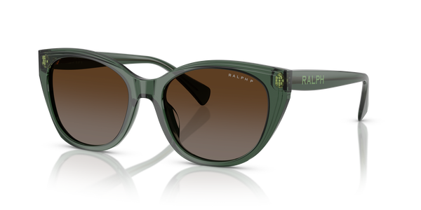 RALPH-5324U/S 6206T5 SHINY TRANSPARENT GREEN(POLAR GRADIENT BROWN 56*18, Verde, hi-res 0