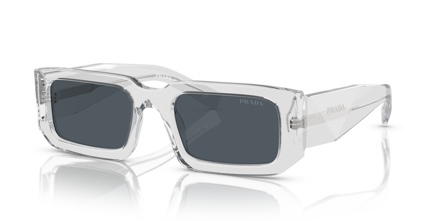 PRADA-06YS/S 12R-09T GRIS(GRIS) 53*21, Gris transparente, hi-res image number 0
