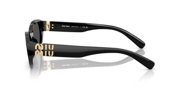 MIUMIU-A03S/S 16K08Z BLACK 53*19, Negro, hi-res 4