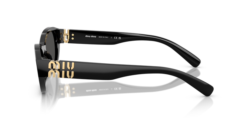MIUMIU-A03S/S 16K08Z BLACK 53*19, Negro, hi-res image number 4