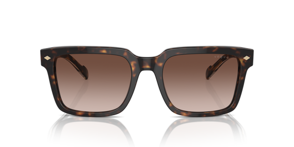 VOGUE-5573/S W65613 DARK HAVANA(GRADIENT BROWN 55*20, Havana, hi-res 1