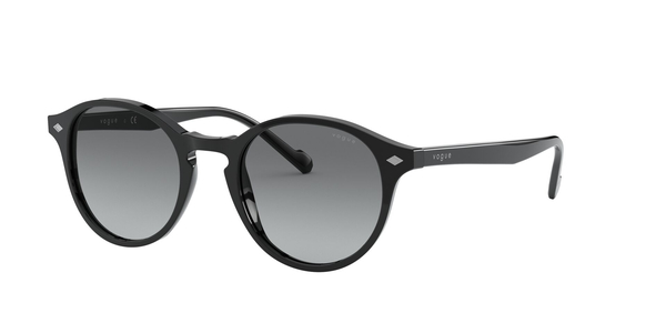 VOGUE-5327/S W44/11 BLACK(GREY GRADIENT 48*20, Negro, hi-res 0