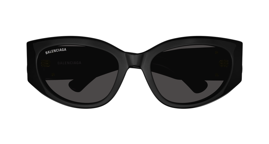 BALENCIAGA-BB0324SK/S 002 BLACK (GREY 55*19, Negro, hi-res image number 1