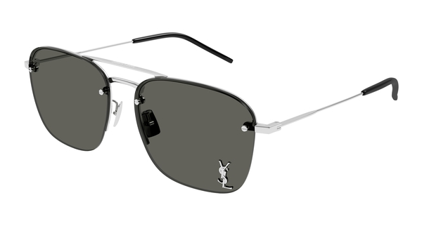 SAINT-LAURENT-SL309M/S 006 Plata GREY 59*15, Plateado, hi-res 0