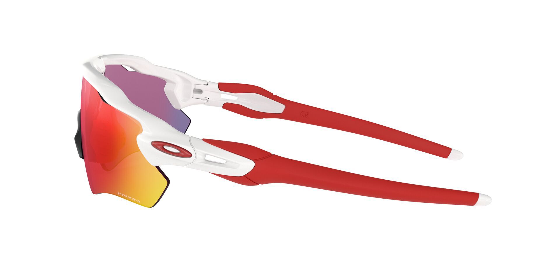 OAKLEY-RADAR-EV-PATH-9208 05 BLANCO/ROJO PRIZM ROAD 55*38 | Óptica