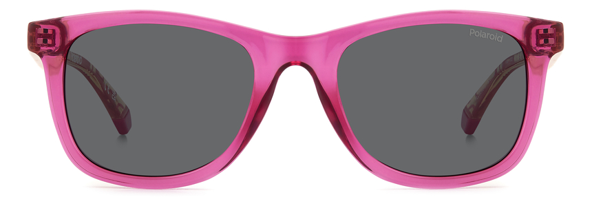 POLAROID-KIDS-8060/S MU1*M9 FUCHSIA(GREY POLARIZED 46*18, Rosa, hi-res image number 1