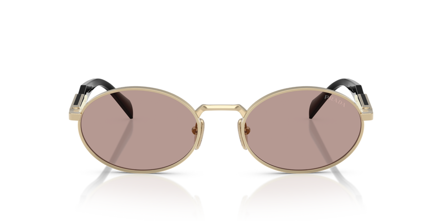 PRADA-65ZS/S ZVN20I PALE GOLD/LIGHT PURPLE 55*20, , hi-res image number 1