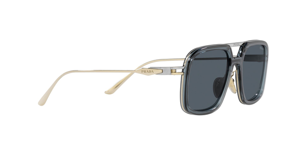 PRADA-57ZS/S 19F09T TRANSPARENT GRAPHITE(DARK GREY 55*19, Gris, hi-res 1