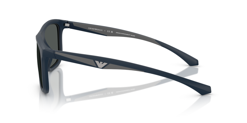 EMPORIO-4234U/S 618587 MATTE BLUE(DARK GREY 57*18, , hi-res image number 2