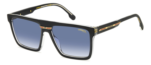 CARRERA-VICTORY-C-03/S 7C5*08 BLACK CRYSTAL(DK BLUE SHADED 58*16, Negro | Transparente, hi-res 0